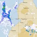 Live Broome Weather Radar - 128km - Rain Rate