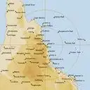 Live Cairns Weather Radar - 512km - Rain Rate