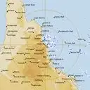 Live Cairns Weather Radar - 512km - Rain Rate