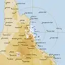 Live Cairns Weather Radar - 512km - Rain Rate