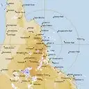 Live Cairns Weather Radar - 512km - Rain Rate
