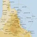 Live Cairns Weather Radar - 512km - Rain Rate
