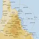 Live Cairns Weather Radar - 512km - Rain Rate