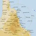 Live Cairns Weather Radar - 512km - Rain Rate