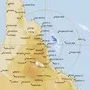 Live Cairns Weather Radar - 512km - Rain Rate