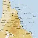 Live Cairns Weather Radar - 512km - Rain Rate