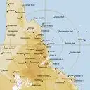 Live Cairns Weather Radar - 512km - Rain Rate