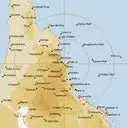 Live Cairns Weather Radar - 512km - Rain Rate