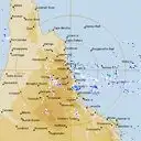 Live Cairns Weather Radar - 512km - Rain Rate