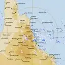 Live Cairns Weather Radar - 512km - Rain Rate