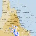 Live Cairns Weather Radar - 512km - Rain Rate