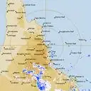 Live Cairns Weather Radar - 512km - Rain Rate