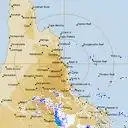 Live Cairns Weather Radar - 512km - Rain Rate