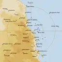 Live Cairns Weather Radar - 256km - Rain Rate