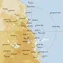 Live Cairns Weather Radar - 256km - Rain Rate