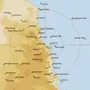 Live Cairns Weather Radar - 256km - Rain Rate