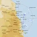 Live Cairns Weather Radar - 256km - Rain Rate