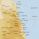 Live Cairns Weather Radar - 256km - Rain Rate