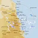 Live Cairns Weather Radar - 256km - Rain Rate
