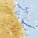Live Cairns Weather Radar - 128km - Rain Rate