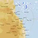 Live Cairns Weather Radar - 128km - Rain Rate