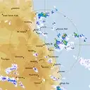 Live Cairns Weather Radar - 128km - Rain Rate