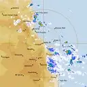 Live Cairns Weather Radar - 128km - Rain Rate