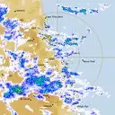 Live Cairns Weather Radar - 128km - Rain Rate