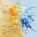 Live Cairns Weather Radar - 128km - Doppler Wind