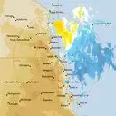 Live Cairns Weather Radar - 128km - Doppler Wind