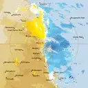 Live Cairns Weather Radar - 128km - Doppler Wind