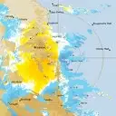 Live Cairns Weather Radar - 128km - Doppler Wind