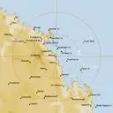 Live Mackay Weather Radar - 256km - Rain Rate