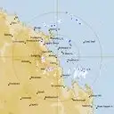 Live Mackay Weather Radar - 256km - Rain Rate