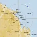 Live Mackay Weather Radar - 256km - Rain Rate