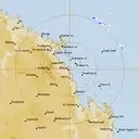 Live Mackay Weather Radar - 256km - Rain Rate