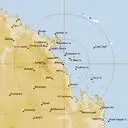 Live Mackay Weather Radar - 256km - Rain Rate