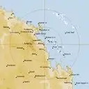 Live Mackay Weather Radar - 256km - Rain Rate