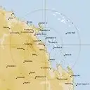 Live Mackay Weather Radar - 256km - Rain Rate