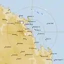 Live Mackay Weather Radar - 256km - Rain Rate