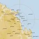 Live Mackay Weather Radar - 256km - Rain Rate