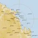 Live Mackay Weather Radar - 256km - Rain Rate