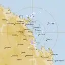 Live Mackay Weather Radar - 256km - Rain Rate