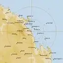 Live Mackay Weather Radar - 256km - Rain Rate