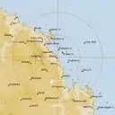 Live Mackay Weather Radar - 256km - Rain Rate