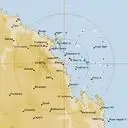 Live Mackay Weather Radar - 256km - Rain Rate