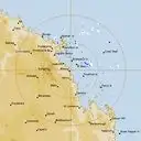 Live Mackay Weather Radar - 256km - Rain Rate