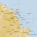 Live Mackay Weather Radar - 256km - Rain Rate