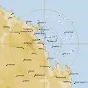 Live Mackay Weather Radar - 256km - Rain Rate