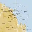 Live Mackay Weather Radar - 256km - Rain Rate